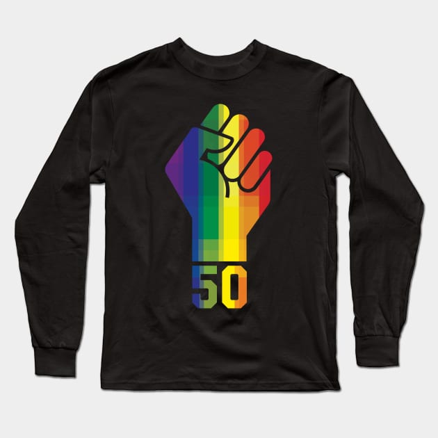 Stonewall Riots 50th Anniversary | Gay Pride Long Sleeve T-Shirt by jasebro